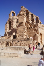 ... pohled na římské koloseum El Jem