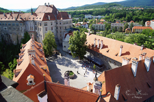 Pohled na II.nádvoří zámku