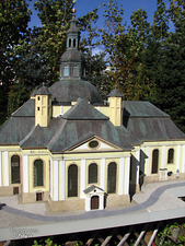 Park miniatur památek Dolního Slezska v Kowarech