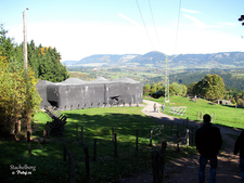 Rozsáhlý pevnostní areál Stachelberg