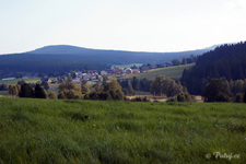 Pohled na obec Kvilda