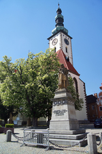 Pomník Jana Žižky z Trocnova na Žižkově náměstí